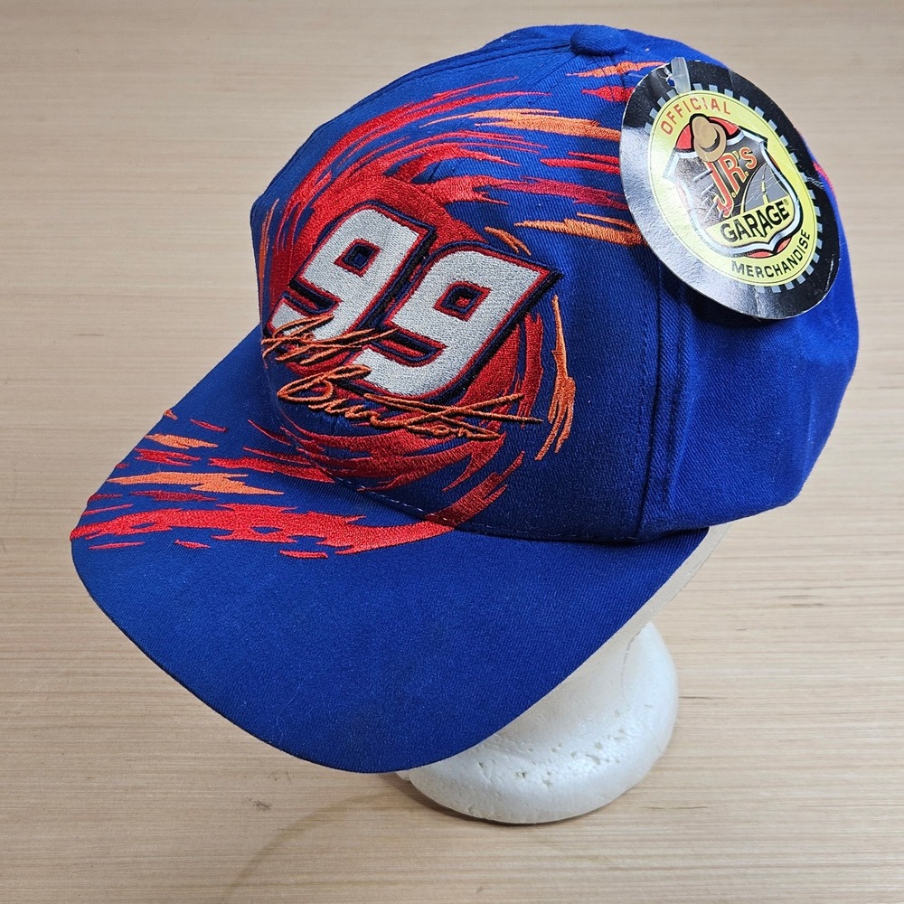 Vintage Roush Racing Jeff Burton Whirlpool Hat Mens OS Blue 99 NASCAR Racing NEW